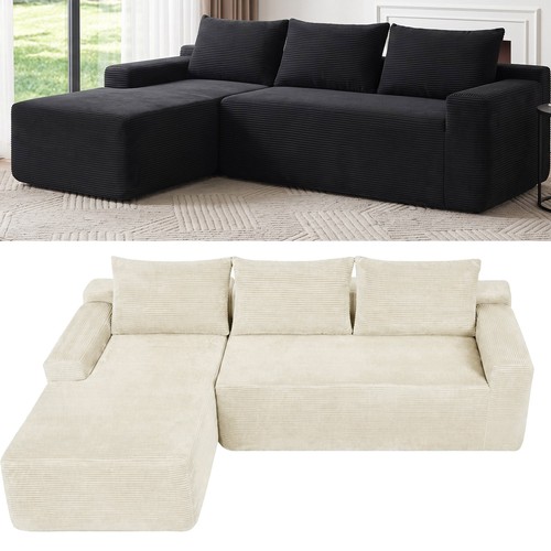 Bone couch right chaise - bone,